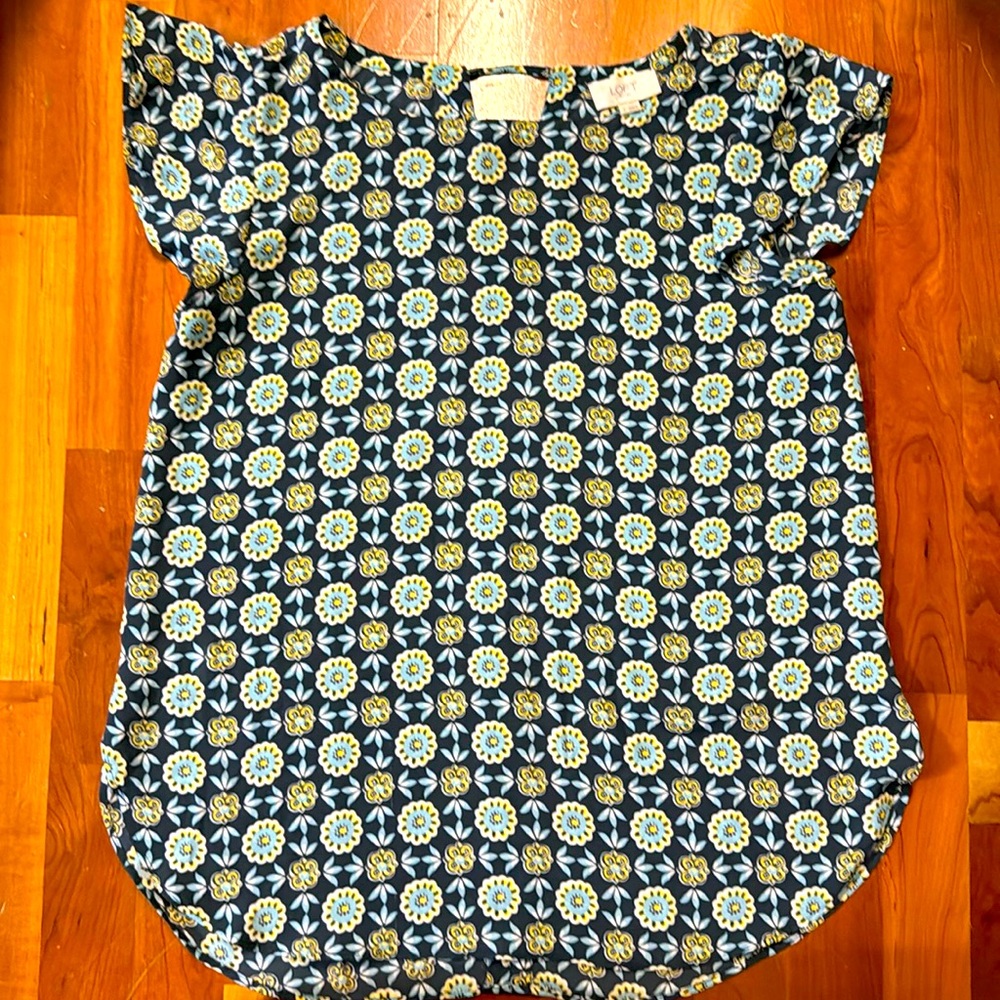 LOFT top, size small.
